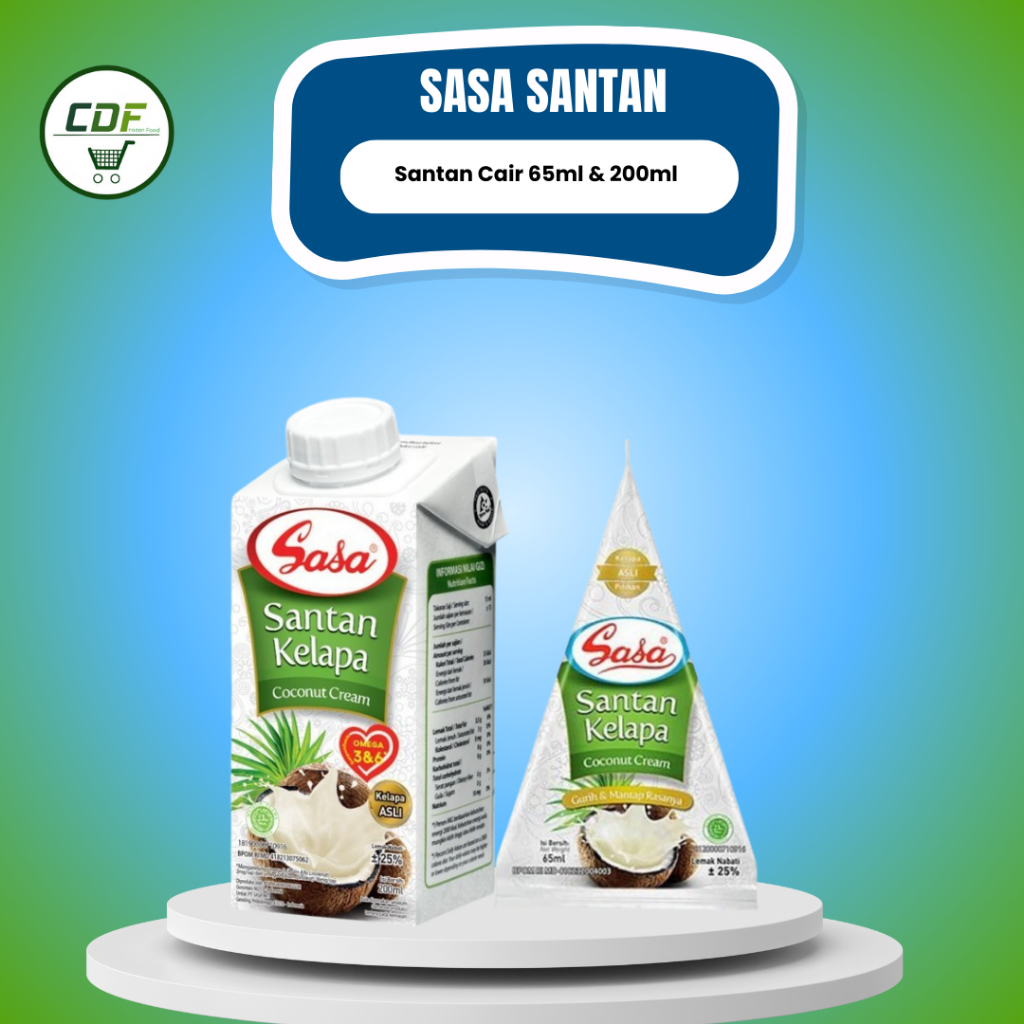 

Santan Cair SASA 65ml & 200ml