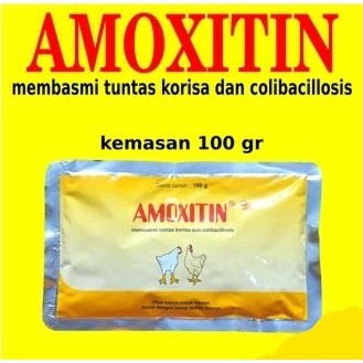 Obat Ayam / Bebek Amoxitin 100 gr Medion