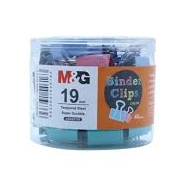 

Klip Kertas M&G ABS92769 Binder Clips Colorful 19mm 40pcs/box