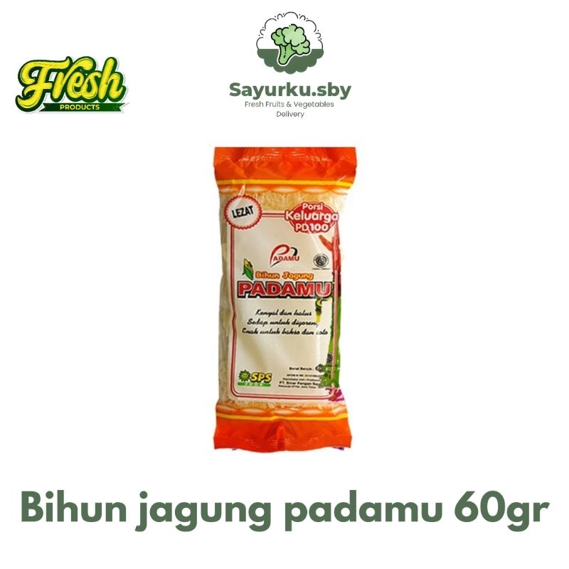 

Sayurku.Sby (Bisa kirim instan) padamu bihun jagung PD 100 60gr