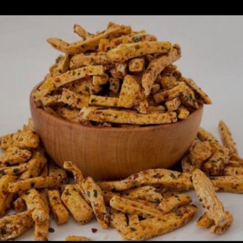 

Basreng Kriuk 1 Kg/Basreng Pedas Gurih Dengan Ekstra Daun jeruk dan Minyak Bawang