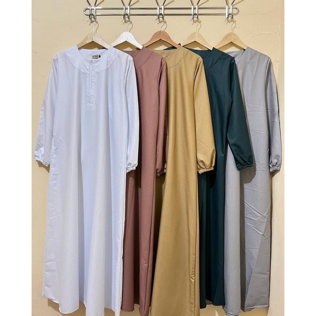 Gamis Muslim Wanita Toyobo Polos Adem Ready Balikpapan Gamis Umroh Haji Gamis Hitam Gamis Putih Polo