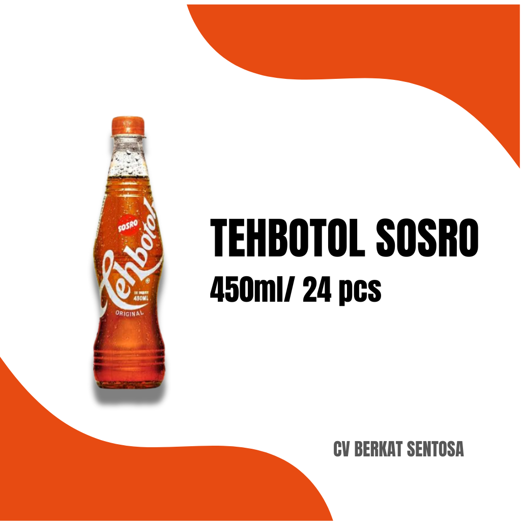 

Tehbotol Sosro Tehbotol 450ml/24 pcs