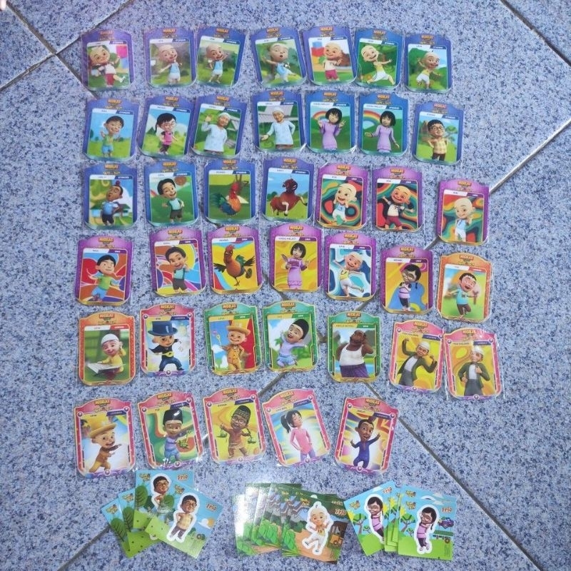 Kartu Upin & Ipin AR Card Mie Gelas Protevit