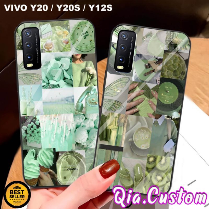 Promo Case Glossy Vivo Y20 Y20s Y12s Terbaru , Case Glossy Kilau Vivo Y20 Y20s Y12s , pelindung Hp V