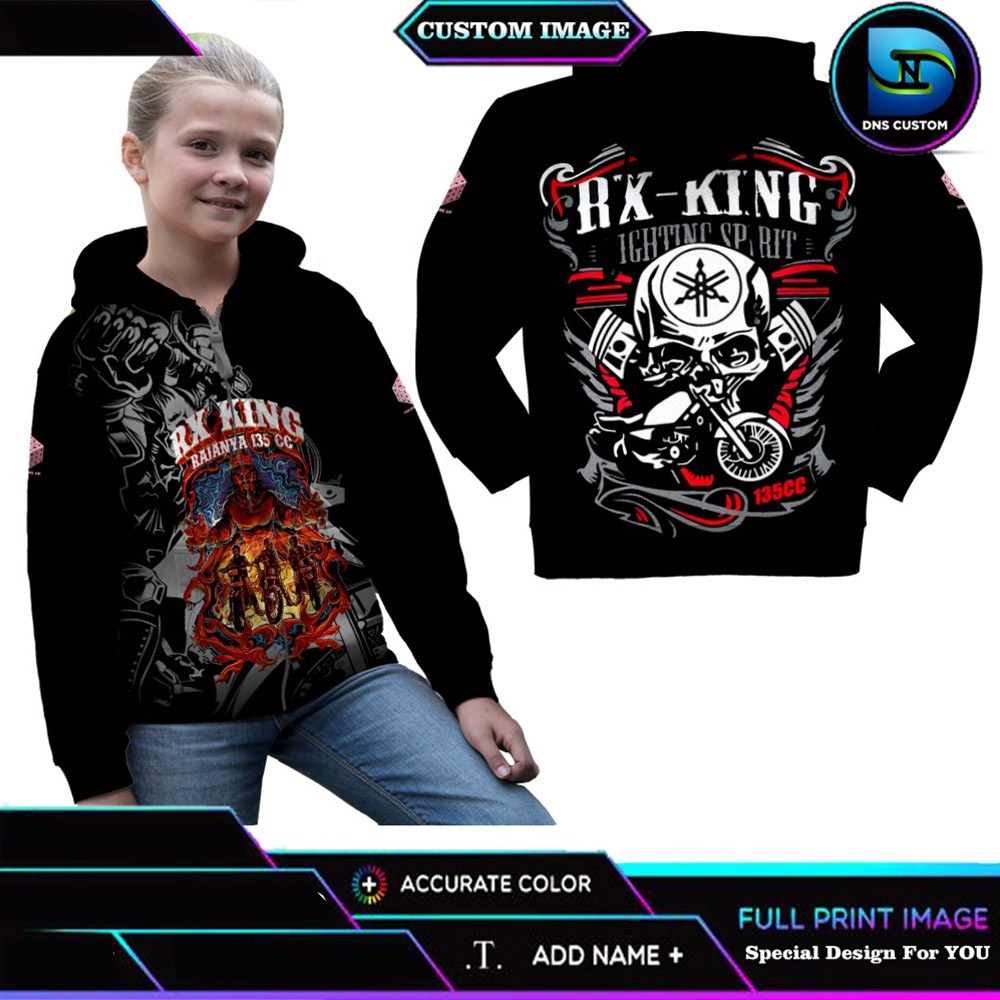 Jaket Rx King Anak Custom Free Nikename Terbaru || Jaket Anak Rx King New Fullprint