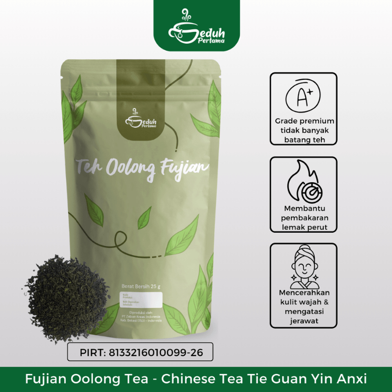 

Seduh Pertama Fujian Oolong Tea - Chinese Tea Tie Guan Yin
