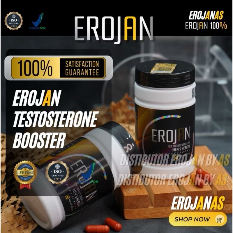 Erojan Original Halal Erojan Original Suplement Pria 100% Asli BPOM Distributor Erojan