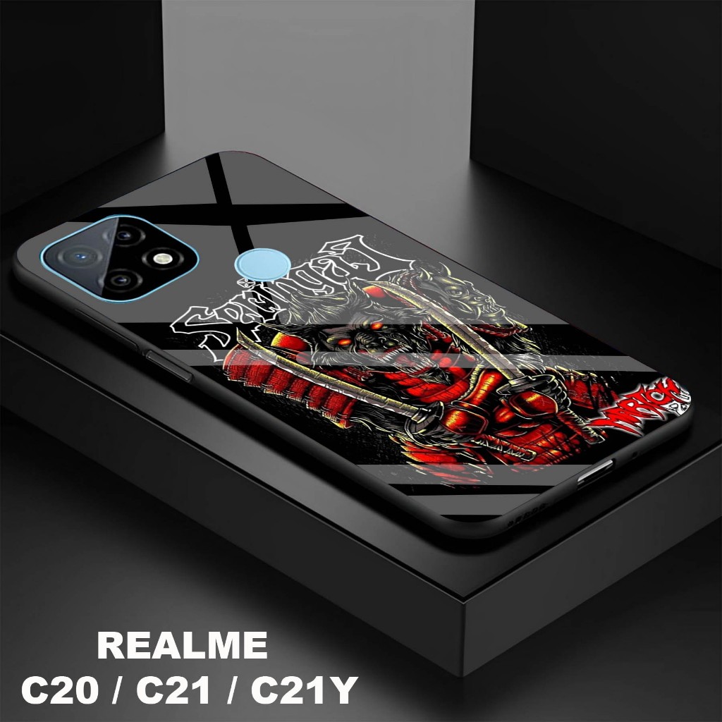 Softcase Kaca Kilau Realme C20 / C21 C21Y - Softcase Kaca Realme C20 / C21 C21Y - Softcase Kaca Kila