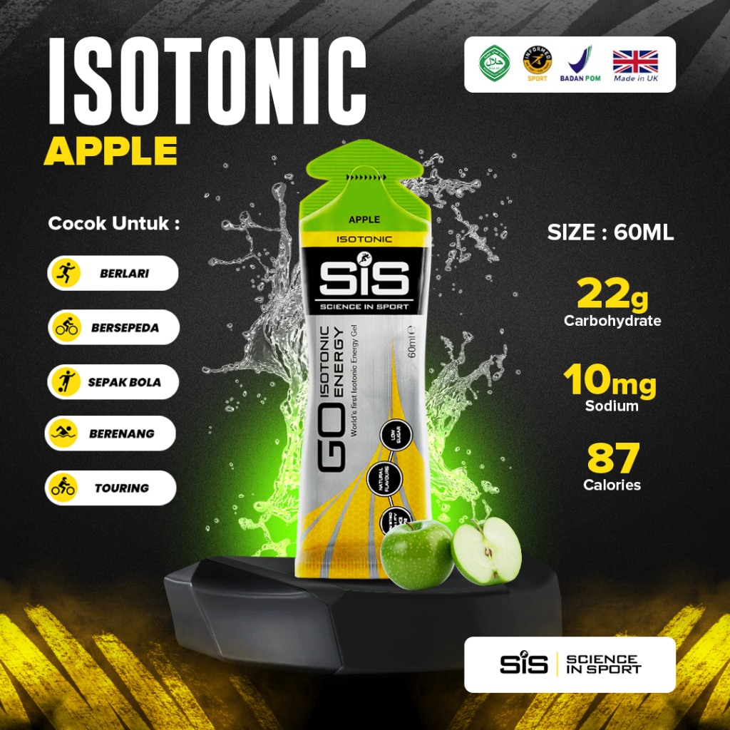 

SiS Go Energy Gel Apple 60ml