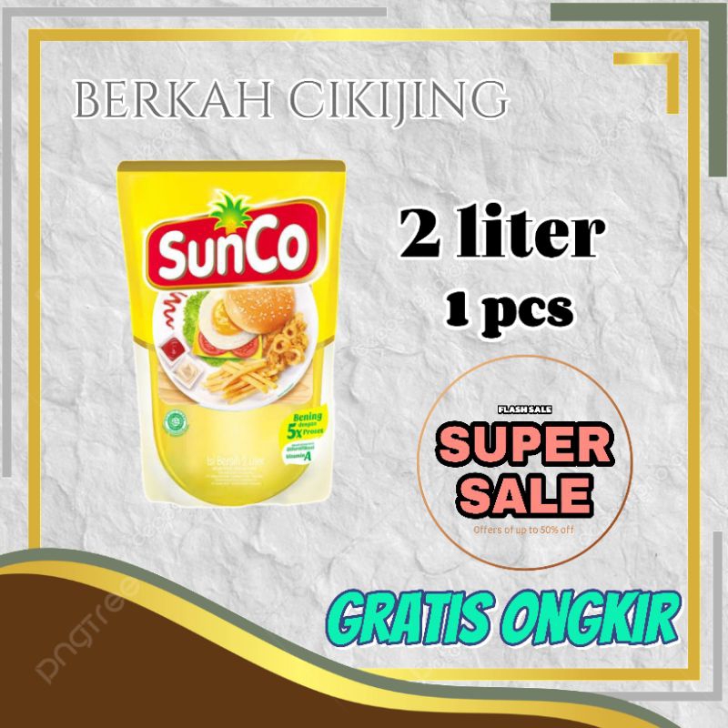 

MINYAK GORENG SUNCO ( 2 LITER - 1 PCS ) standing pouch