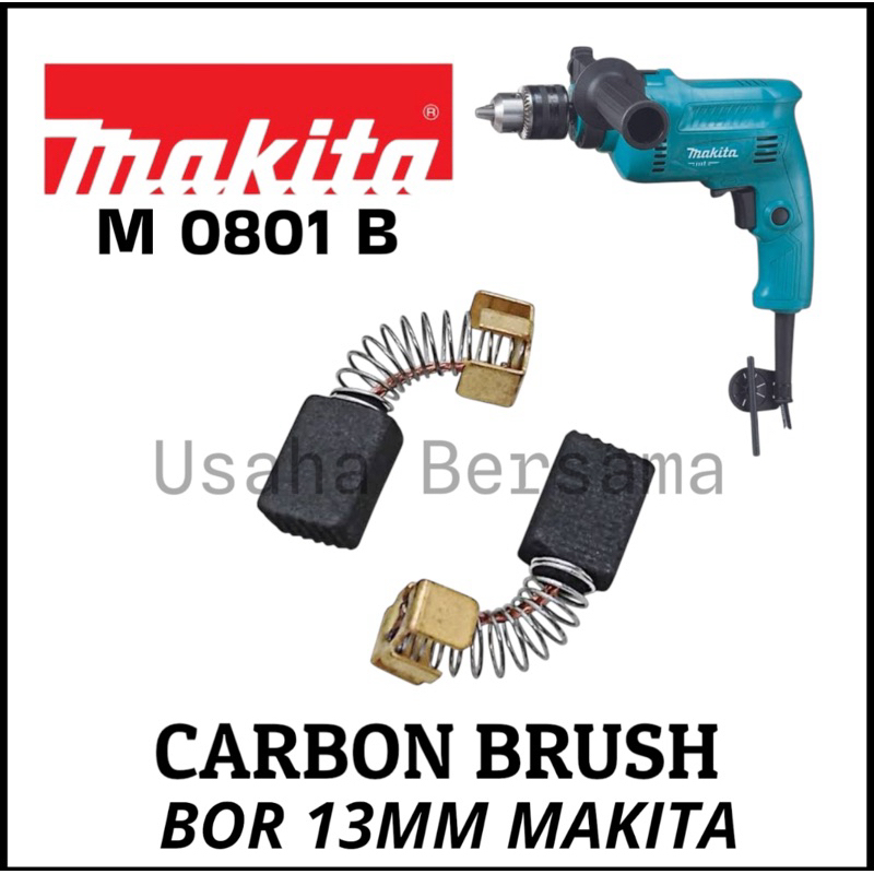 CARBON BRUSH M 0801 B FOR MESIN BOR MAKITA M0801B / BROSTEL MAKITA M0801B / BOSTEL COAL BOR IMPACT M