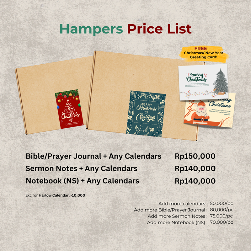 

Hampers Natal Bible Journal Notebook Calendar