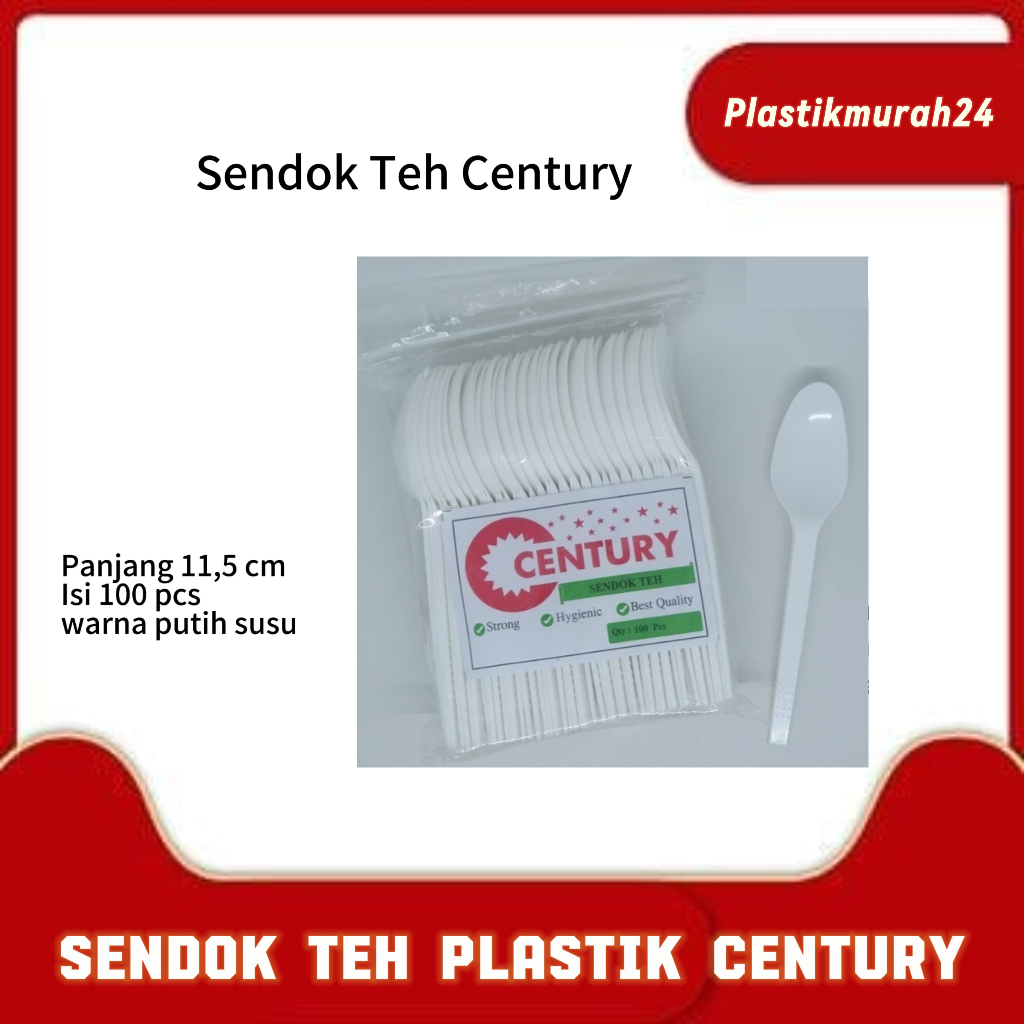 Sendok Teh / Sendok Teh Plastik / Sendok Kecil / Sendok Teh Century