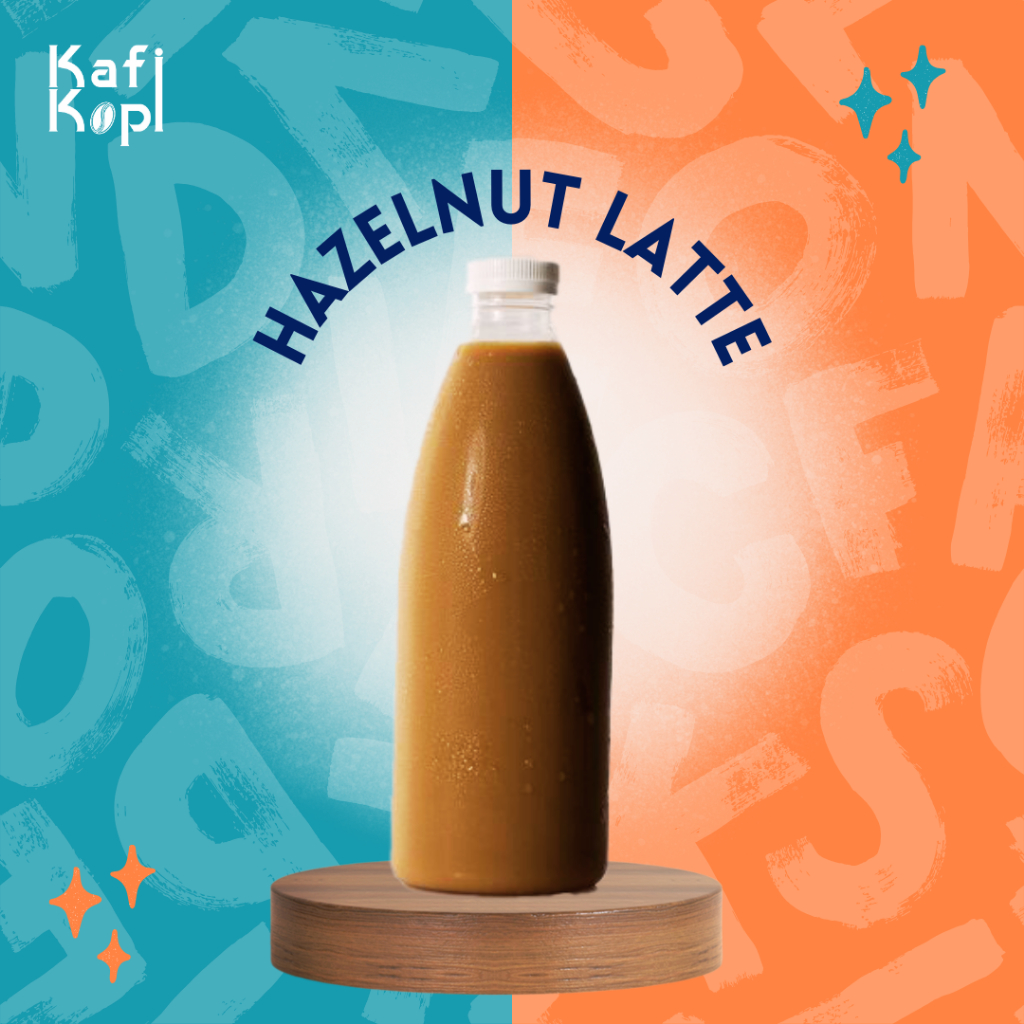 

Kafi Kopi Hazelnut Latte 1000ml - Ready To Drink