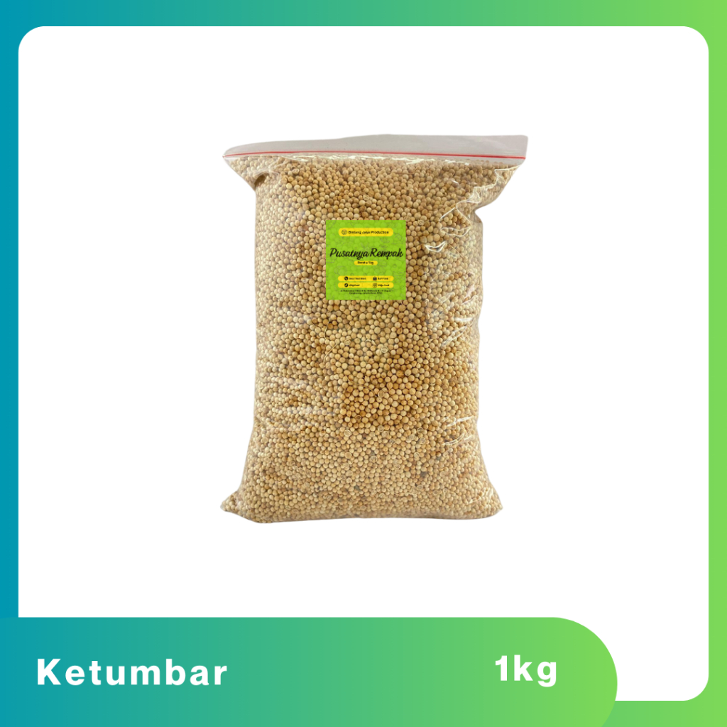 

biji ketumbar bulat 1 kg kemasan praktis dan termurah
