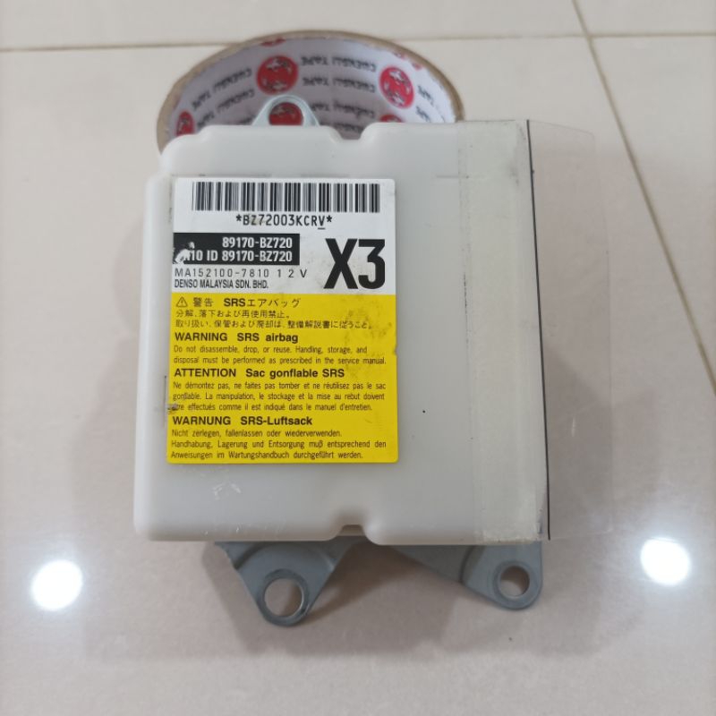 Modul Airbag Toyota Avanza / Xenia Original part 89170-BZ720 Original