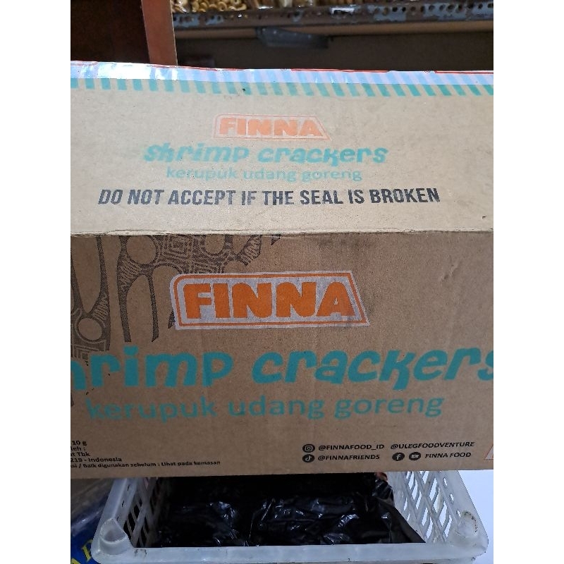 

Kerupuk goreng finna shrimp creackers 120 bks