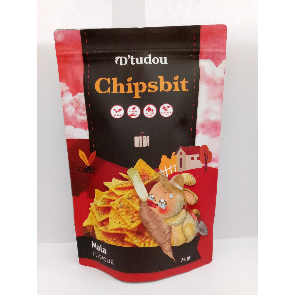 

D'Tudou Chips Bit Vegan Snack Keripik Singkong
