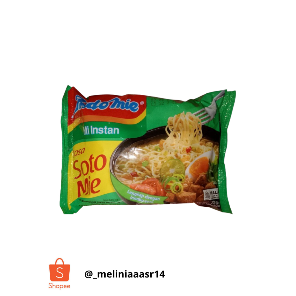 

Mie Instan Indomie Kuah Rasa Soto Mie