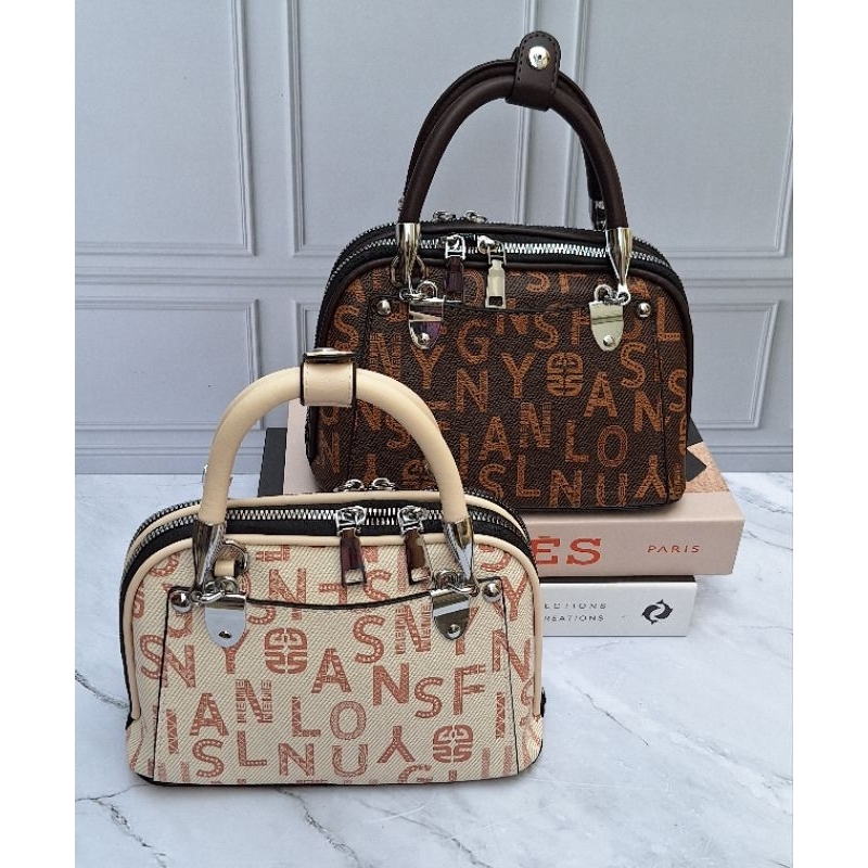 Tas Selempang Wanita Fashion Alma Import Premium Sling Bag Motif