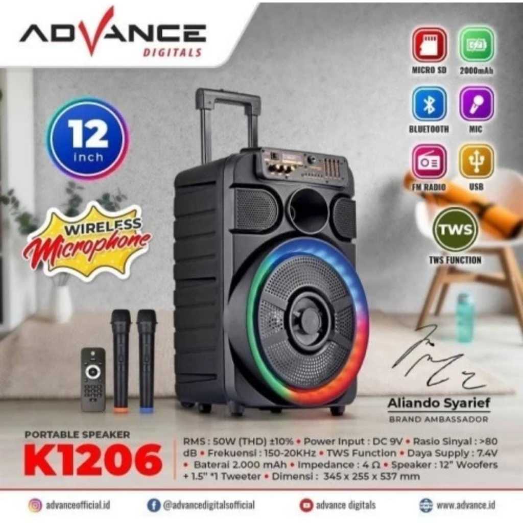 SPEAKER ADVANCE K1206