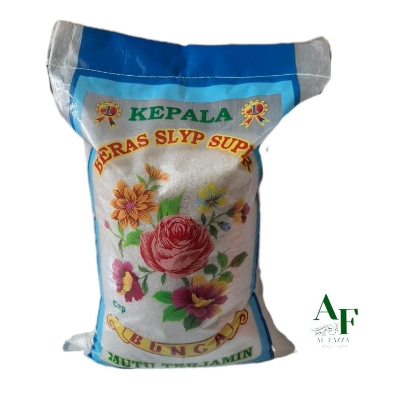 PROMO Beras Kepala Slyp Super cap Bunga 25 kg