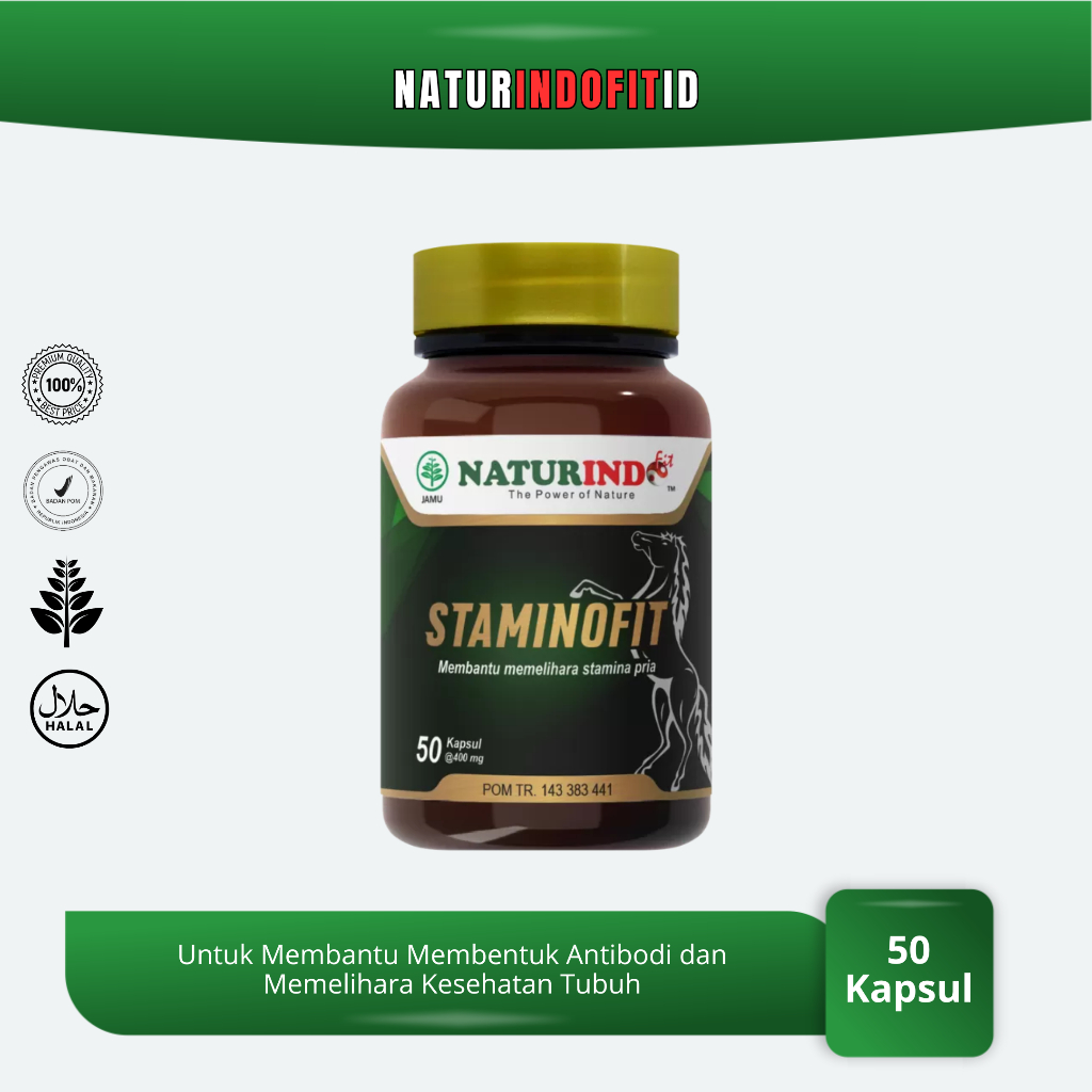 Naturindo Fit - Staminofit 50 Kapsul