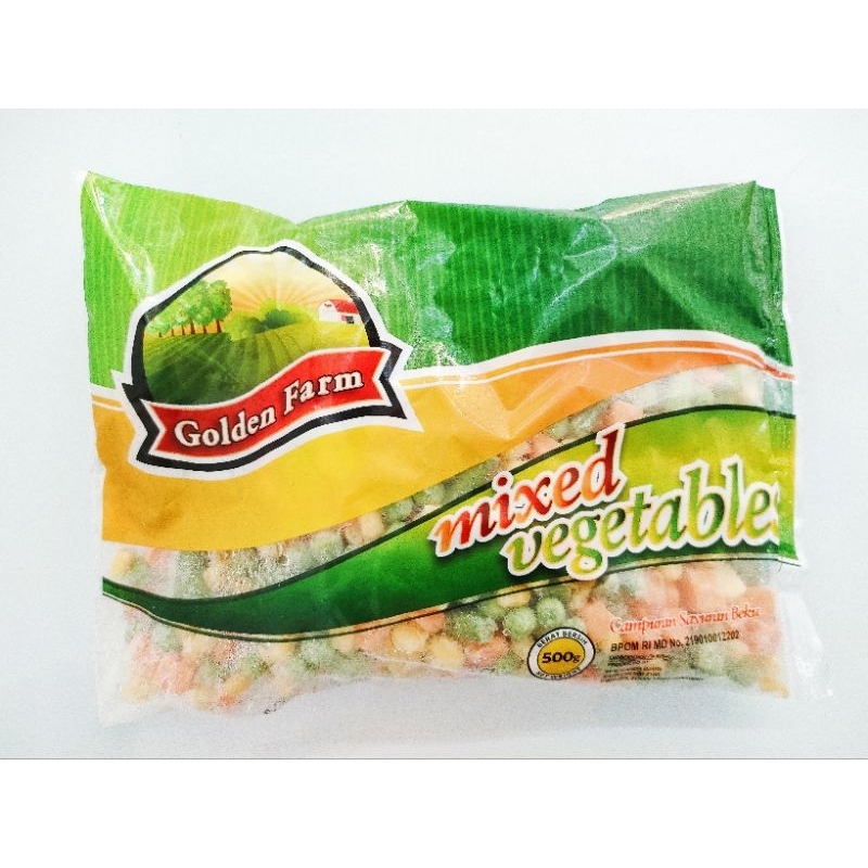

Golden Farm Mixed Vegetables 500gr