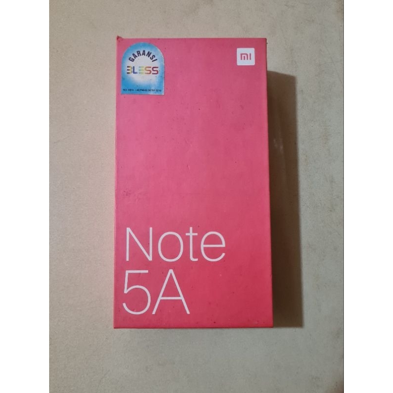 Dus Box Kardus kotak hp Redmi note 5a