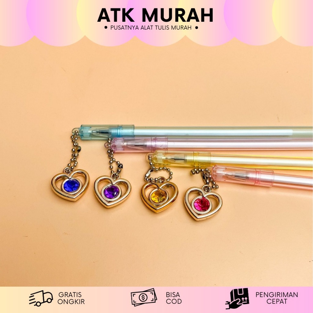 

PULPEN GANTUNGAN LOVE BATU AKIK PG-1467 PULPEN LUCU ALAT TULIS SEKOLAH MURAH TERJANGKAU