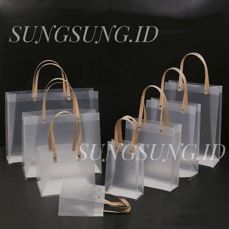 

Tas Hampers PVC Doff / Goodie Bag / Tas Mika (1194-1197)