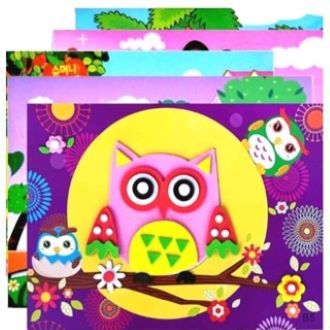 

DIY EVA STICKER MAINAN EDUKASI TEMPEL MENEMPEL 3D