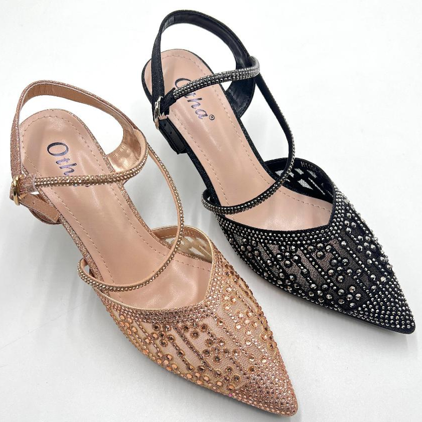 Otha Shoes H1104 OHD - Sepatu Heels Wanita Tinggi Hak 5 cm