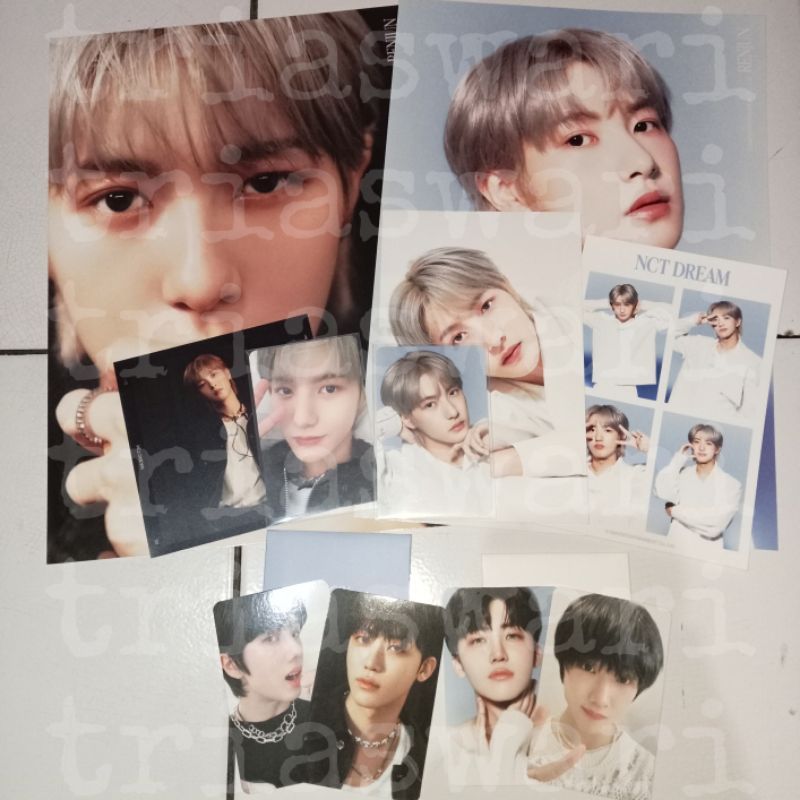 [READY STOK] SEASON GREETING 2024 NCT DREAM RENJUN TRANDING CARD JAEMIN JISUNG