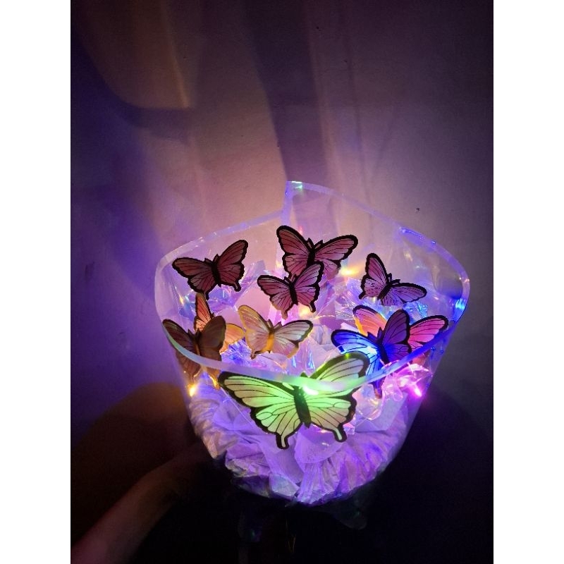 

buket kupu-kupu russian style / buket kupu2 / buket hari ibu / buket russian style