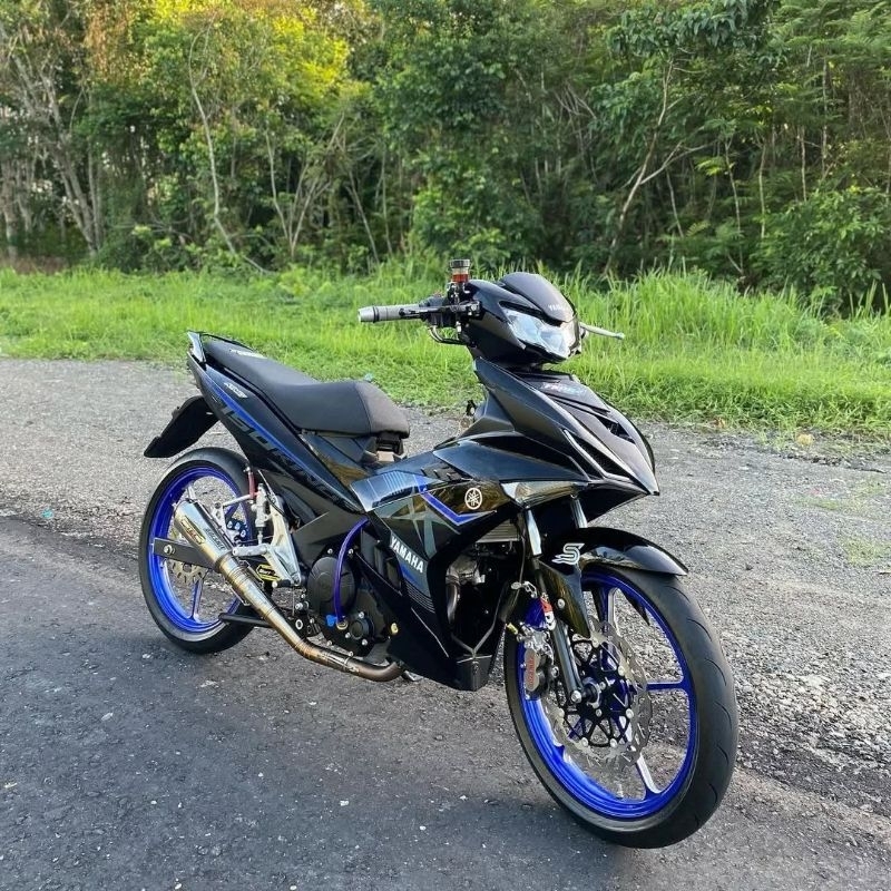 striping sticker lis standar ori yamaha mx king 2017 2018