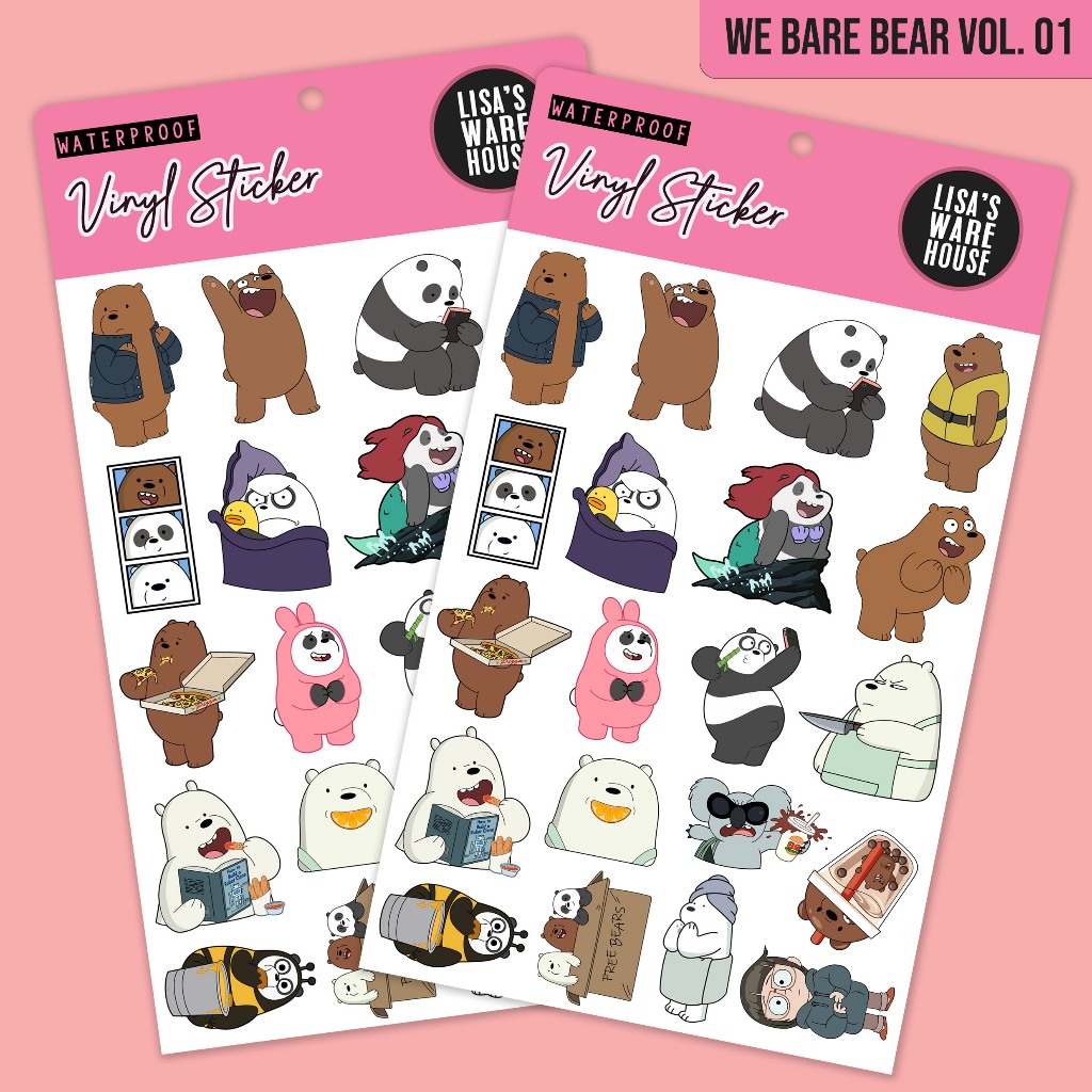 

Sticker We Bare Bear New Volume 01