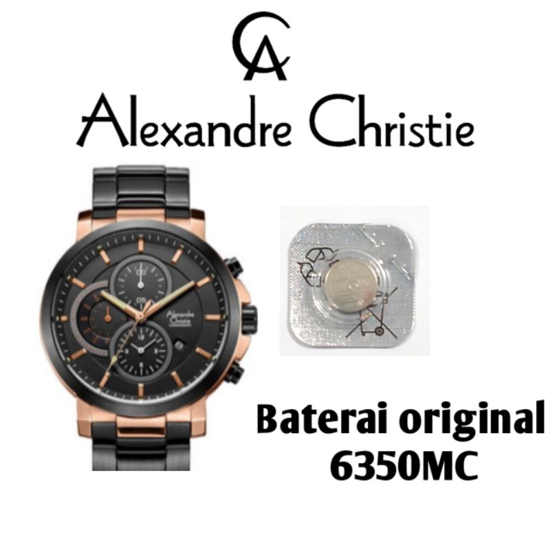 baterai Alexandre christie original 6350MC