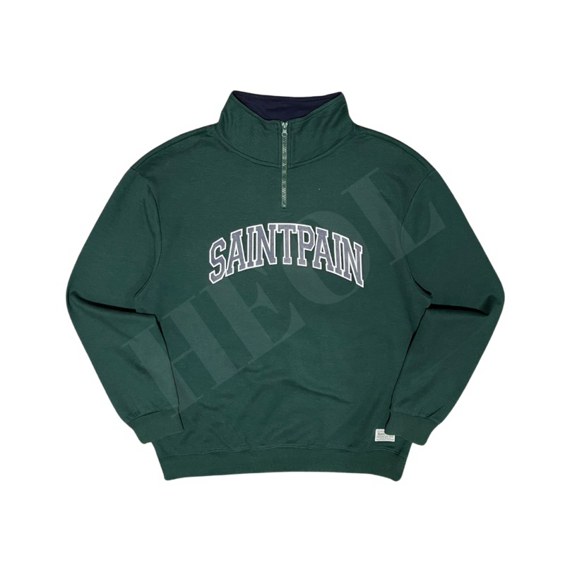 SAINTPAIN HALFZIP CREWNECK