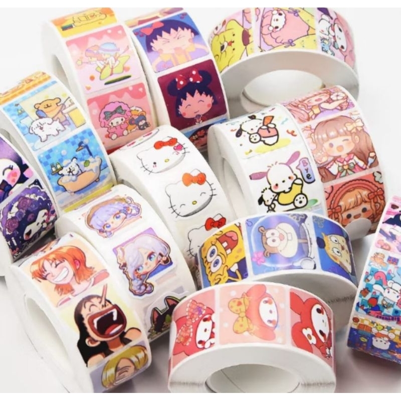 

Stiker Roll Sanrio Stiker Decor Sticker Roll Murah Makassar