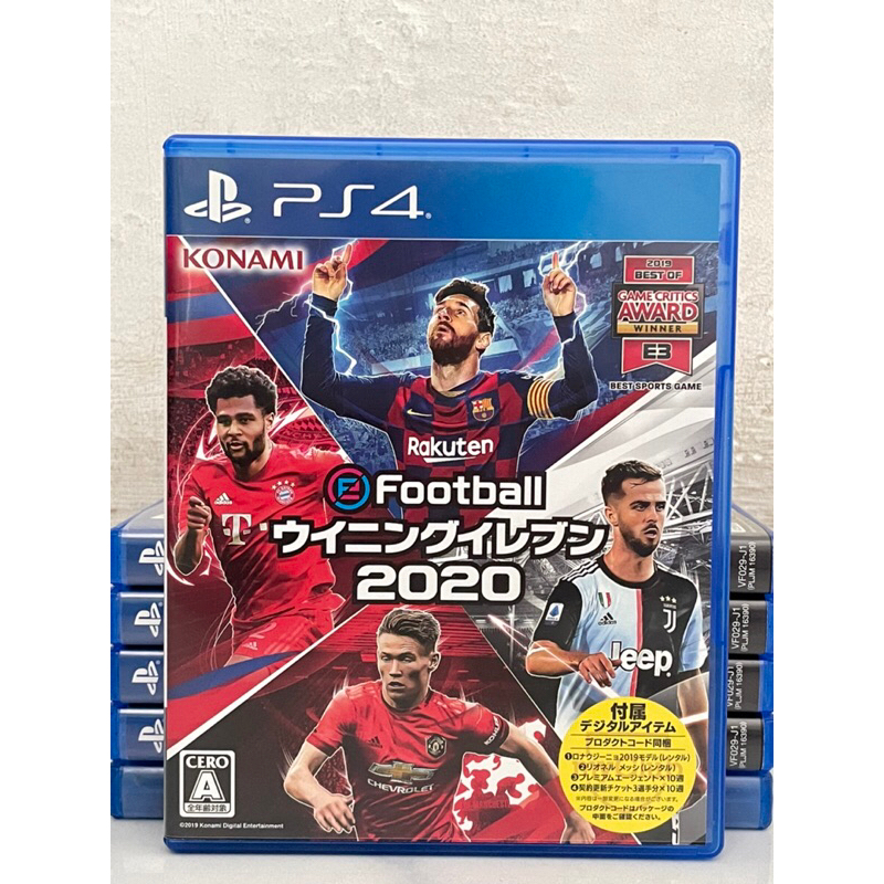 BD Pes 20 Kaset PS 4 Winning Eleven 2020 Bekas Seperti Baru