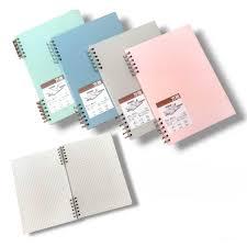 

NoteBook Buku Spiral RingBook B5 Garis Kotak Grid M&G Soft Color Cover M&G XB5202B/XA5202B2B