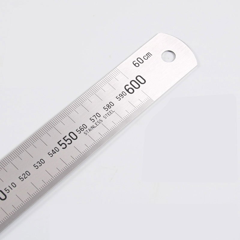 Penggaris 30Cm50Cm100Cm / Penggaris Panjang / Stainless Steel Ruler / Penggaris Besi