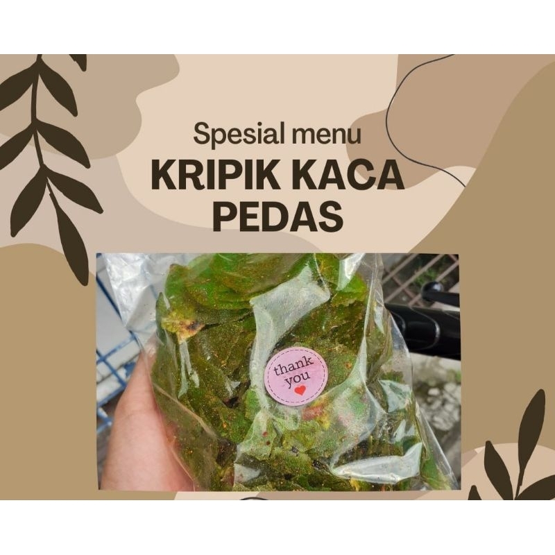 

KRIPIK KACA PEDAS