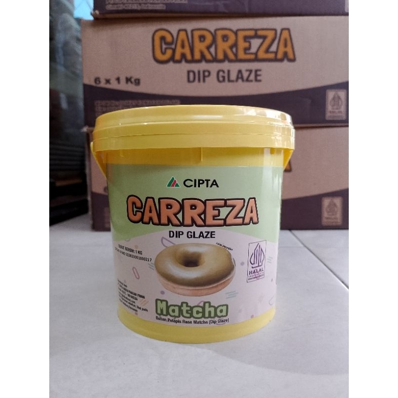 

Carreza Dip Glaze Matcha 1kg