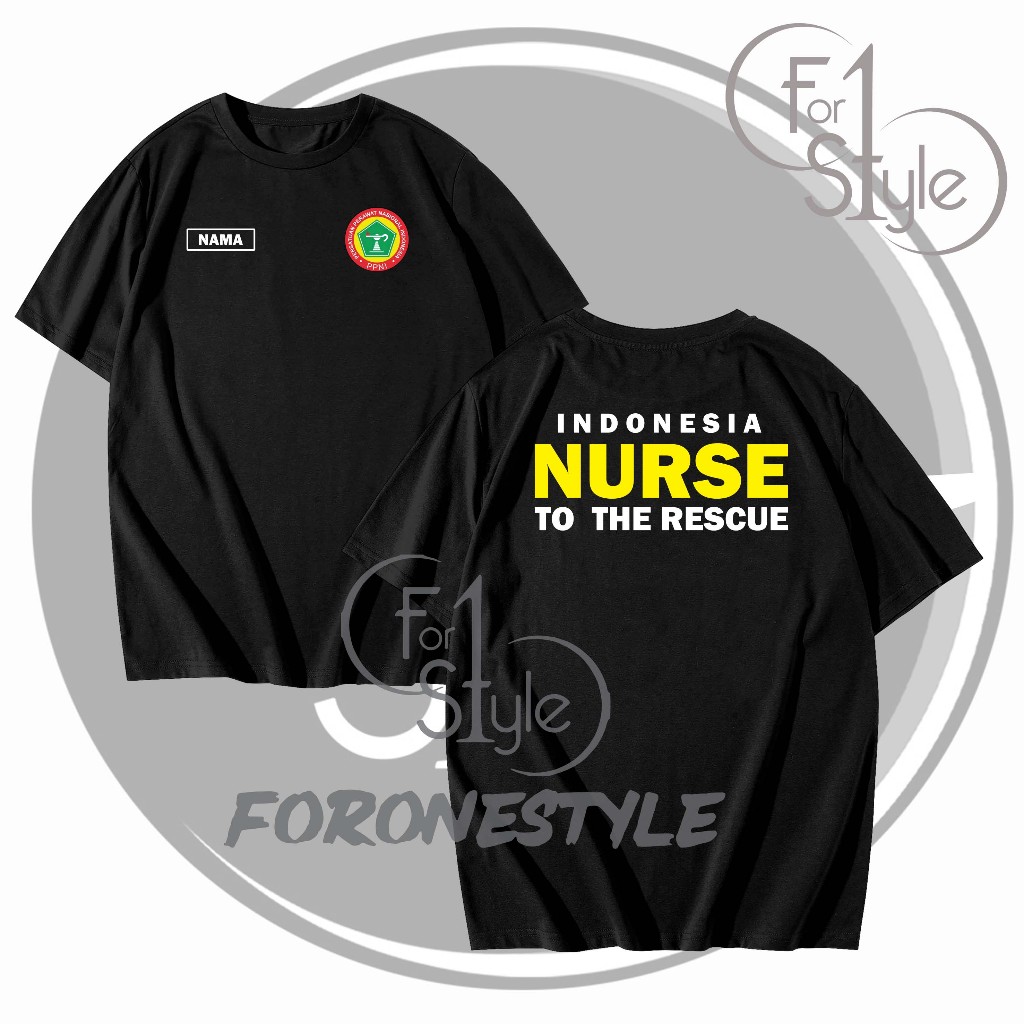 TSHIRT KAOS NURSE PPNI INDONESIA - KAOS PPNI NURSE INDONESIA - FORONESTYLE