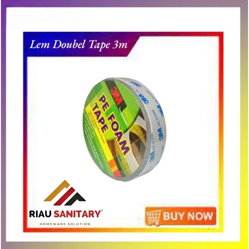 lem doubel tape busa 3m lem busa timbal balik