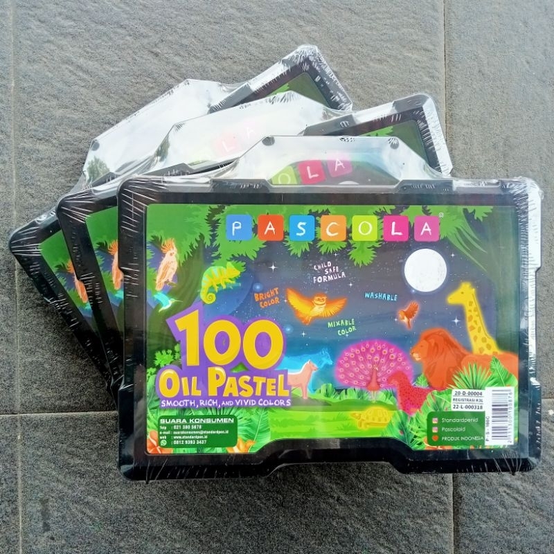 

Crayon Oil Pastel Pascola 100 Warna ( Set ) RB9