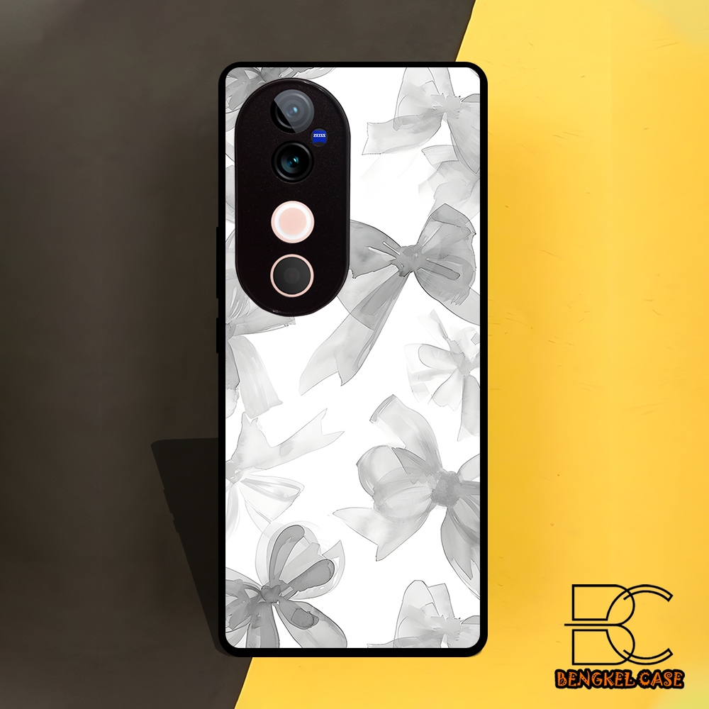 (BS87) Case Kilau Vivo V40 Casing Hp Vivo Pelindung Smartphone Motif GRAYSPACES